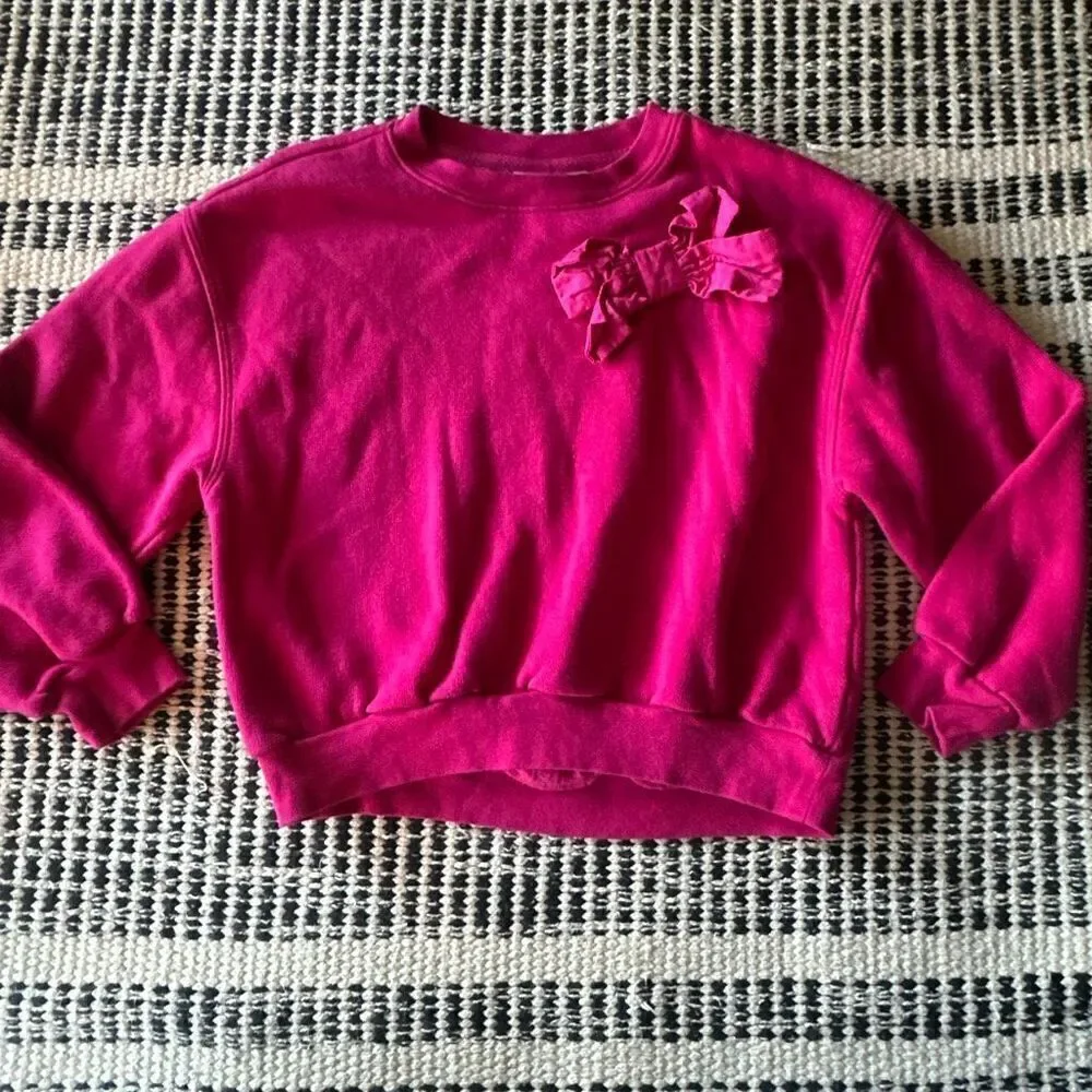 Gap Kids Size medium 8 Fuischa pink pullover sweater